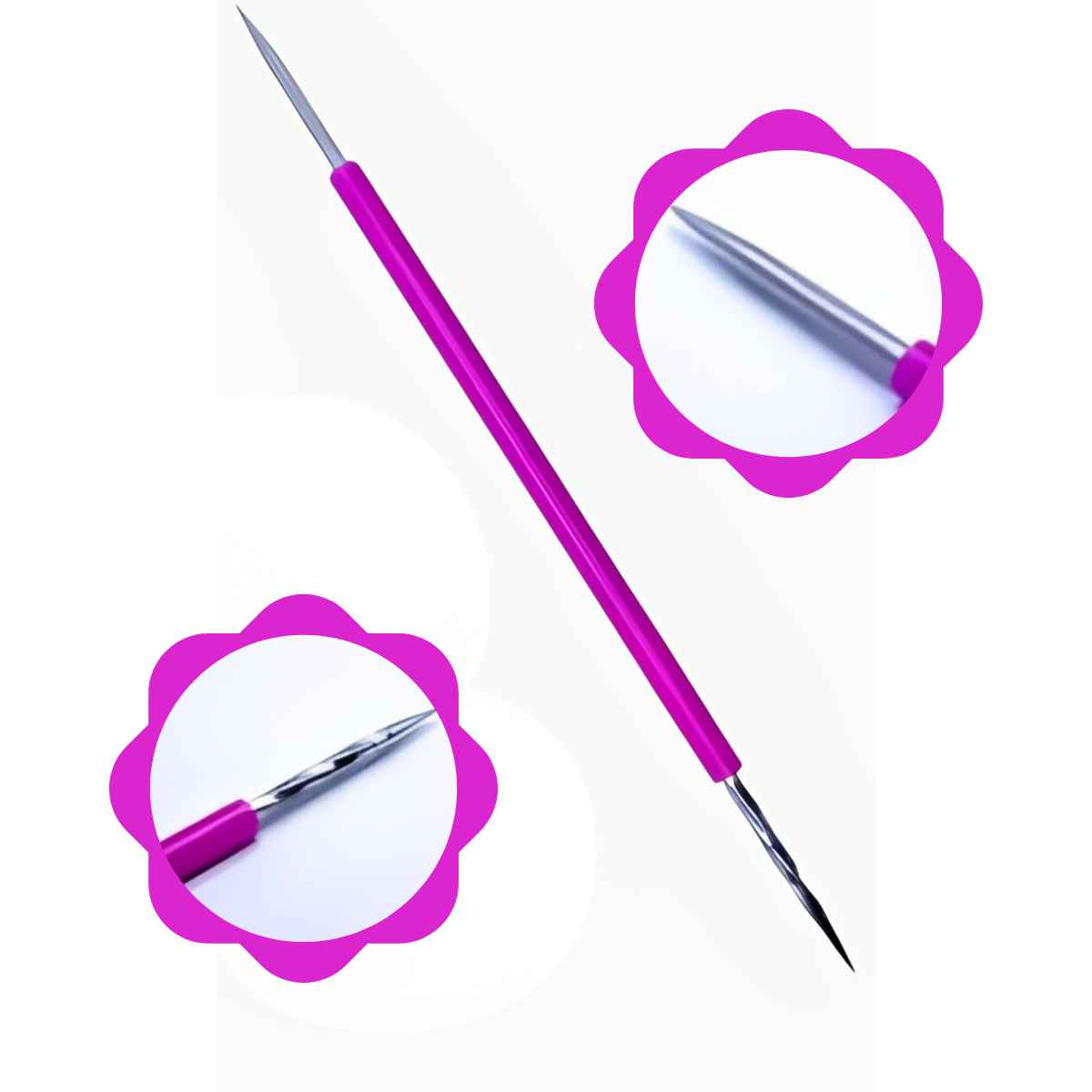 PALITO DUPLO INOX COM SILICONE 31,3