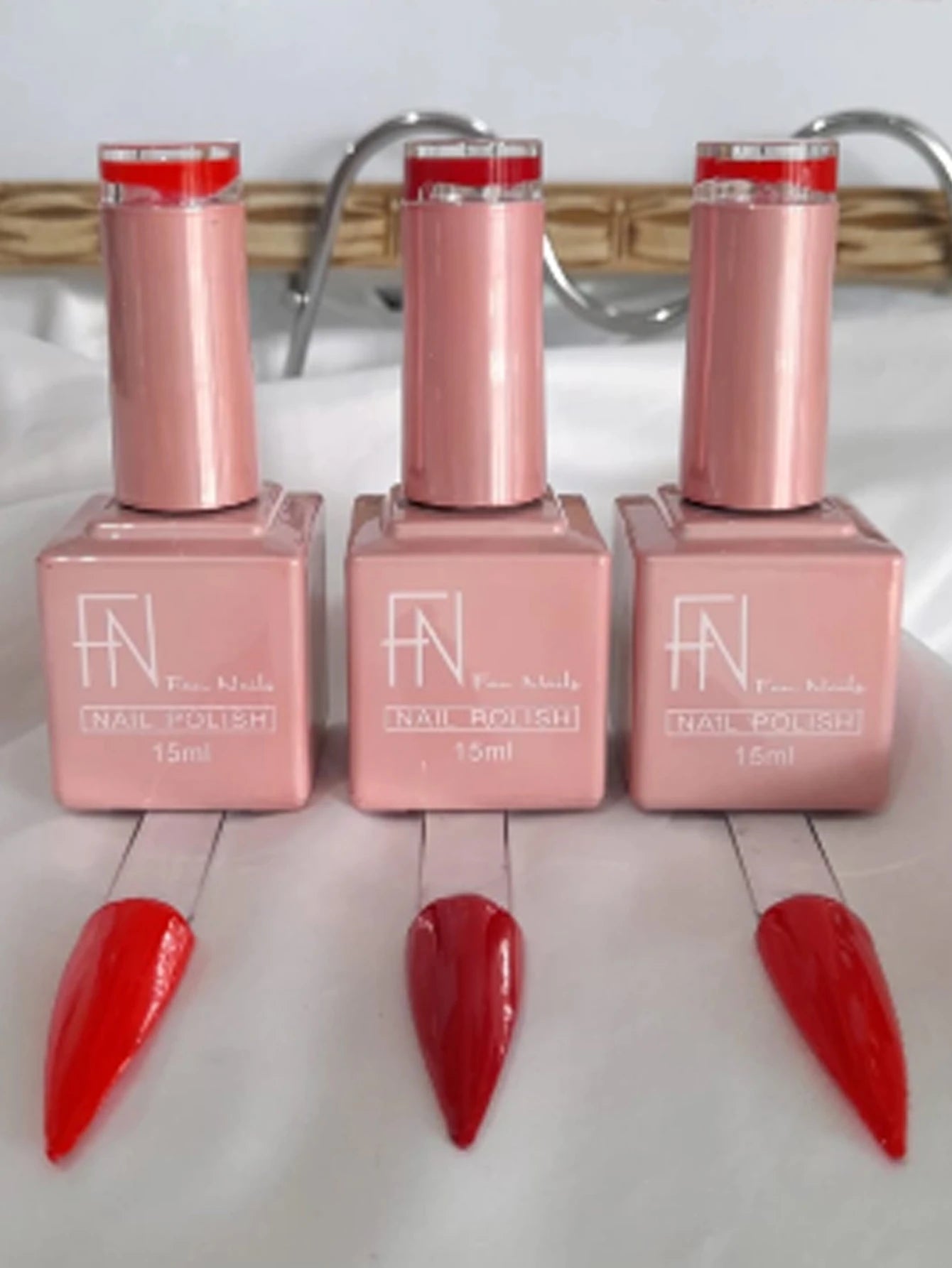 Kit Com 3 Esmalte Vermelho 15Ml (Ky 1002)