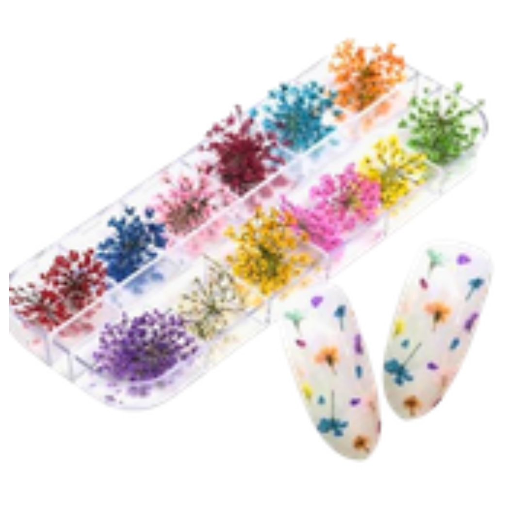 6 KIT 12 DECORAÇÕES FLOR SECA