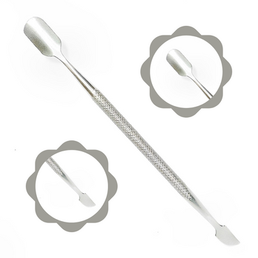 ESPÁTULA DUPLA AÇO INOX 71