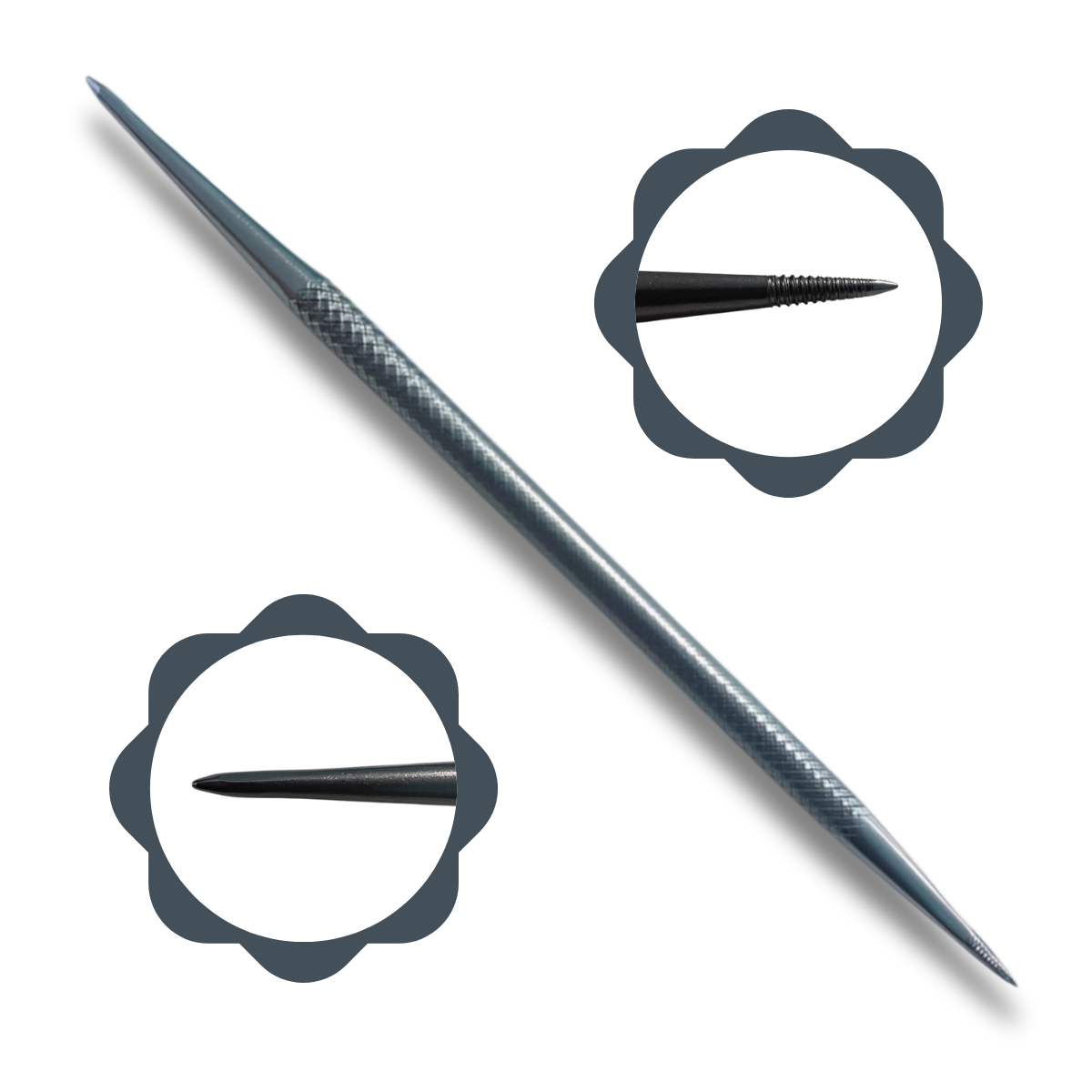 PALITO DE AÇO DUPLO CAIXA C/12UN