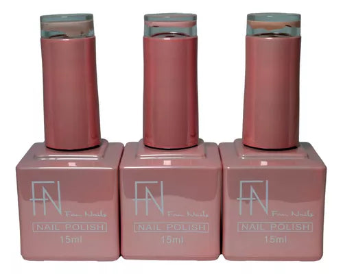 Kit Com 3 Esmalte Nude 15Ml (Ky 1001)