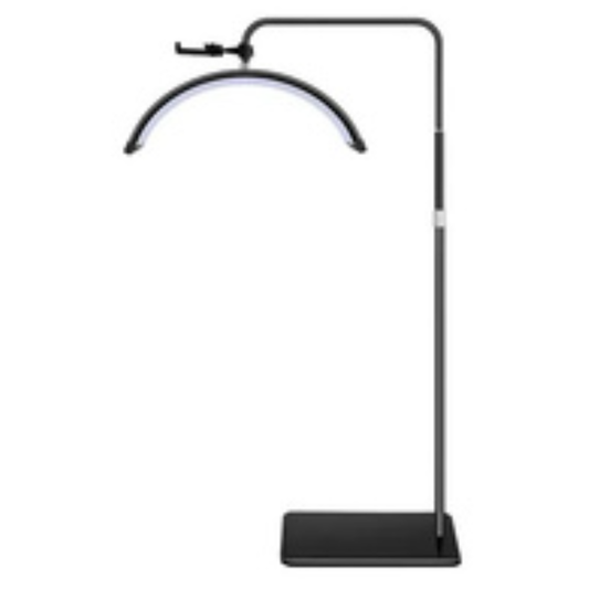 LUMINÁRIA LED MEIA LUA DE 1,80M