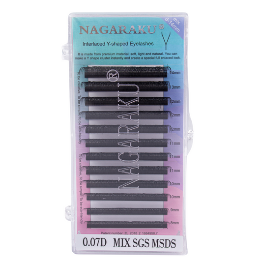 NAGARAKU BRASILEIRO MIX Y 0.07D 8 Á 14MM