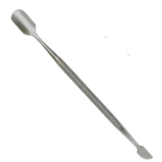 ESPÁTULA DUPLA AÇO INOX 71