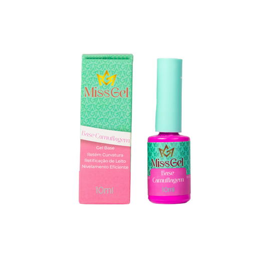 GEL BASE CAMUFLAGEM 10ML - MISS GEL