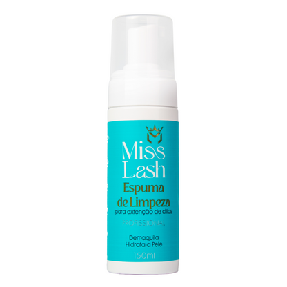 ESPUMA DE LIMPEZA PROFISSIONAL 150ML - MISS LASH