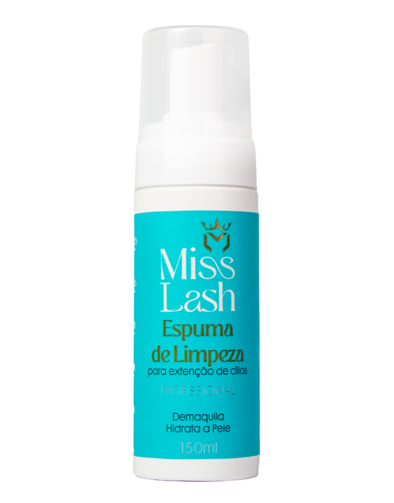 ESPUMA DE LIMPEZA PROFISSIONAL 150ML - MISS LASH