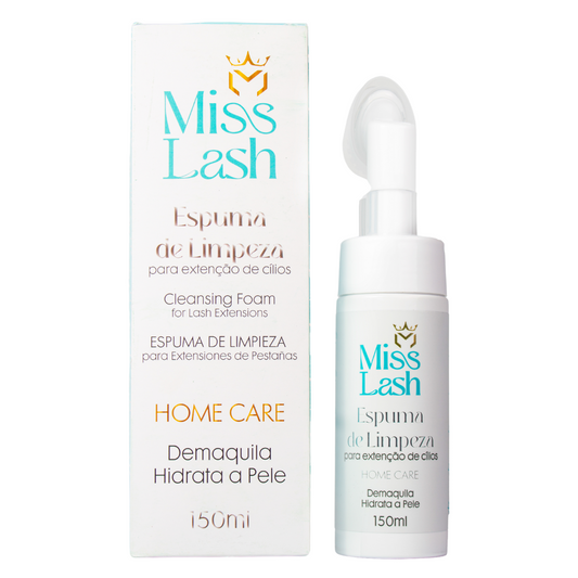 ESPUMA DE LIMPEZA HOME CARE 150ML - MISS LASH