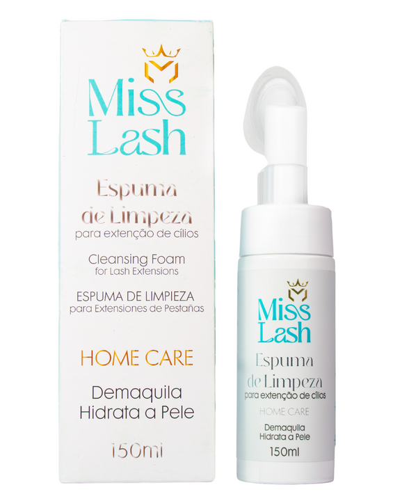 ESPUMA DE LIMPEZA HOME CARE 150ML - MISS LASH