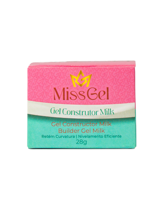 GEL CONSTRUTOR MILK 28G - MISS GEL