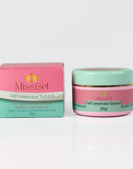 GEL CONSTRUTOR NATURAL 28G - MISS GEL