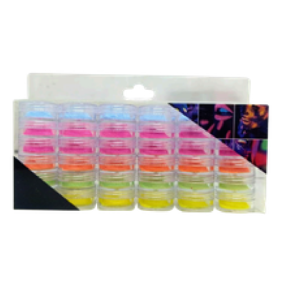 PÓ CROMO NEON KIT36 UNIDADE