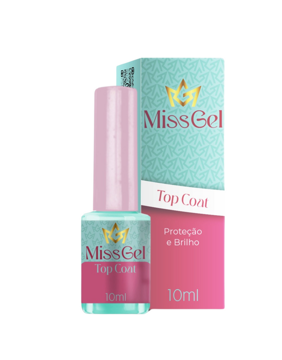 TOP COAT 10ML - MISS GEL