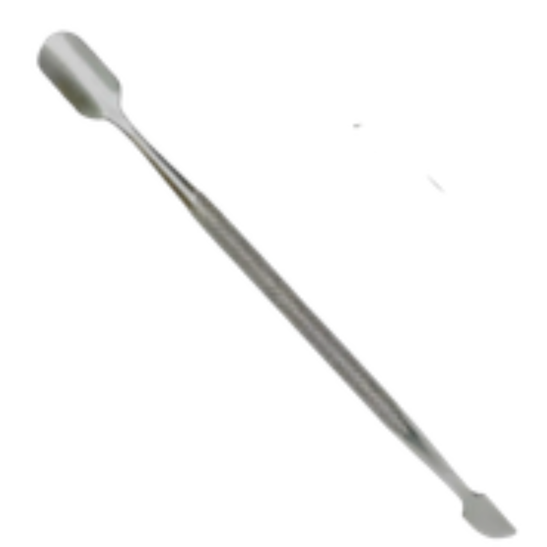 ESPÁTULA DUPLA AÇO INOX 71