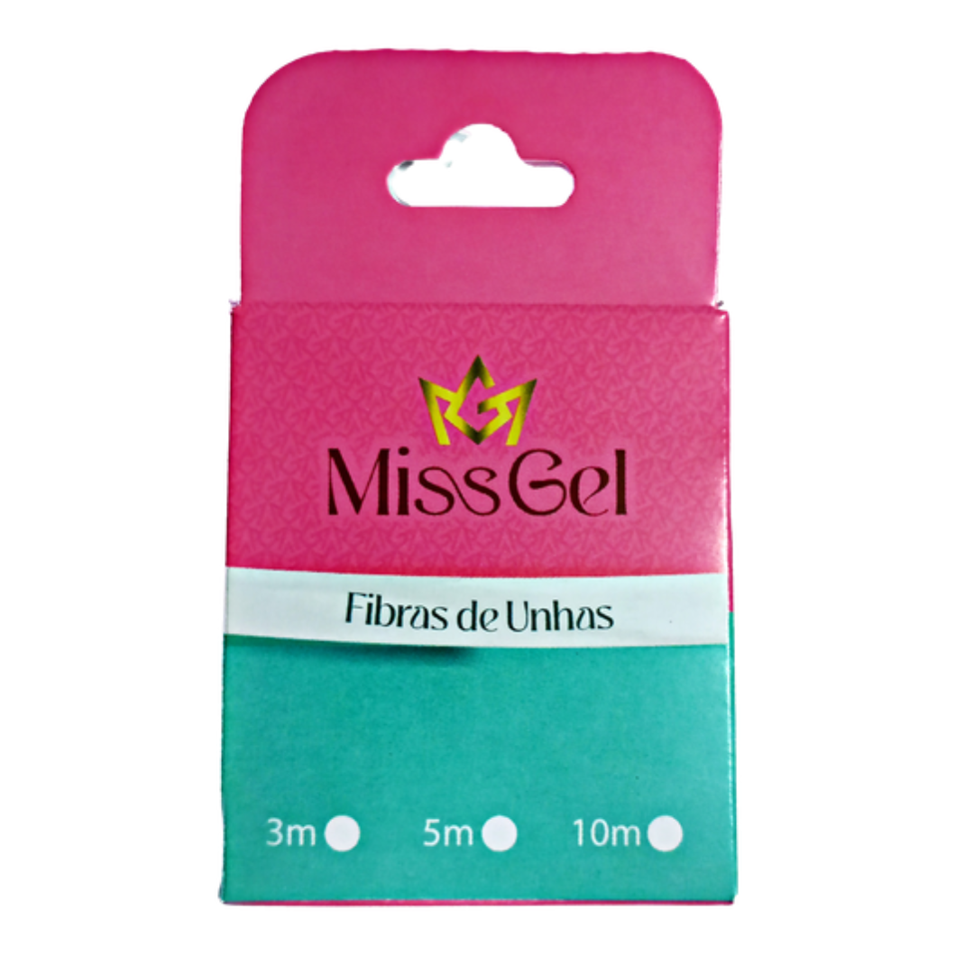 Fibra de rolo 10M caixinha - MISS GEL